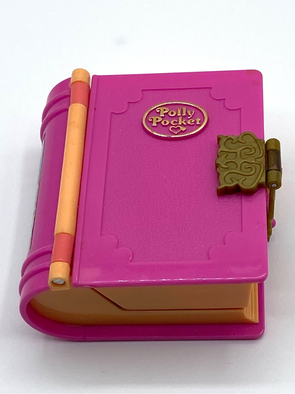 Vintage Bluebird Polly Pocket Glitter Island Storybook Compact 1995 - Picture 14 of 14